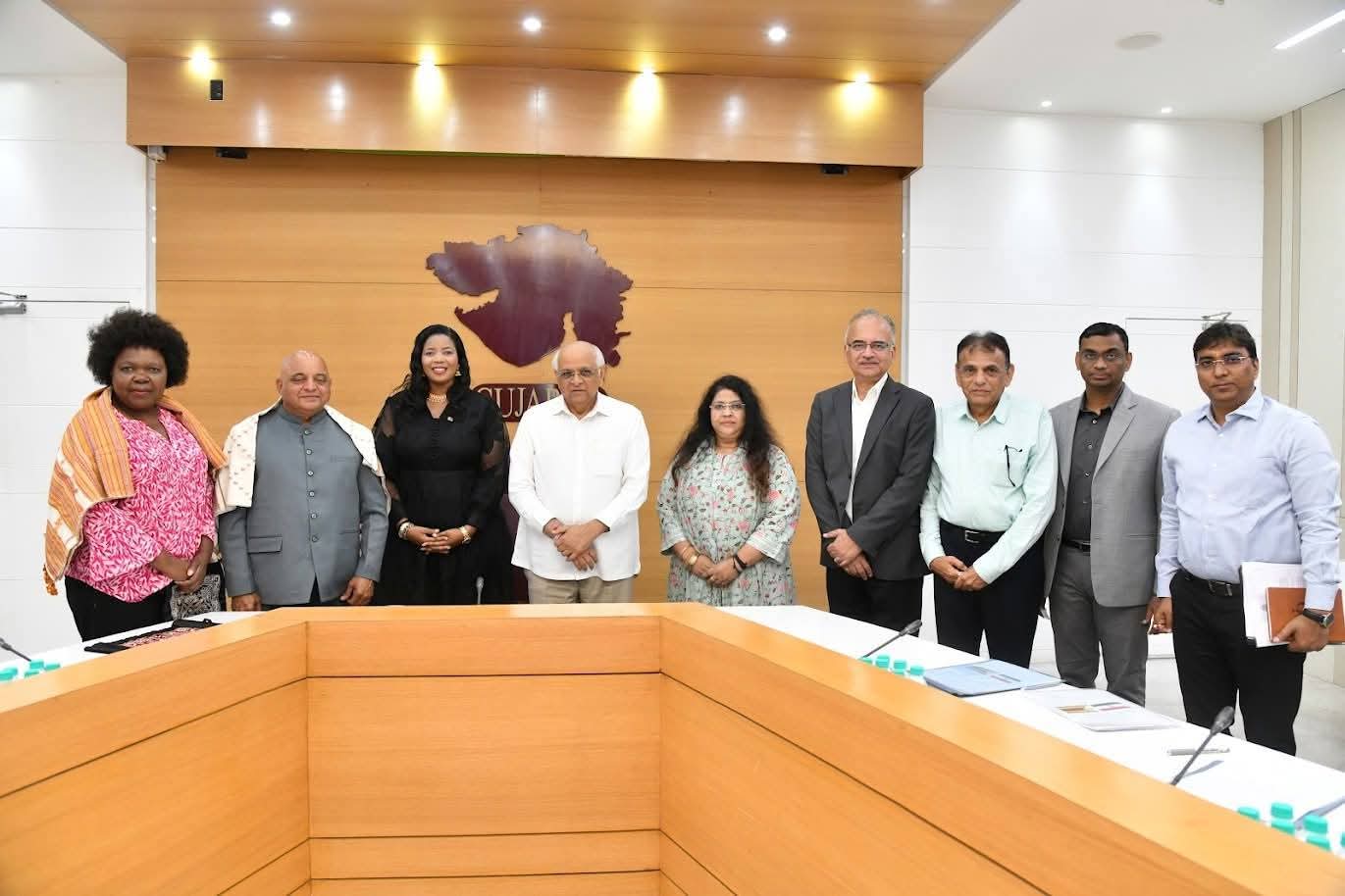 SVUM Delegation meeting Chief Minister of Gujarat